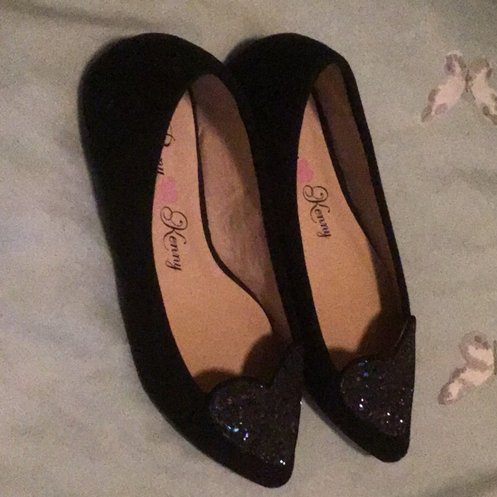 Sparkly flats
